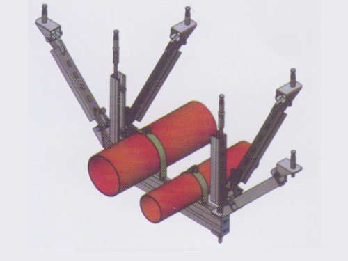 水管侧纵向抗震支架